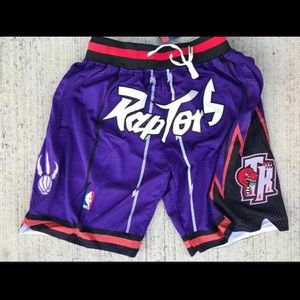 Just ★ Don Shorts Toronto Raptors Throwback Shorts